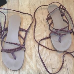 Colin Stewart lace up sandals